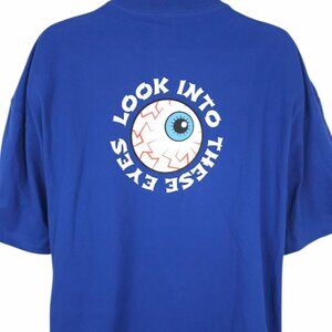 Look Into These Eyes T Shirt Mens Size 3XL Blue Limp Bizkit Nookie Fred Durst